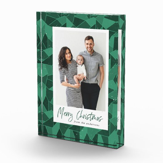 Waterverf Glas in lood Holiday Photo Block Fotoblokken (Rechts)