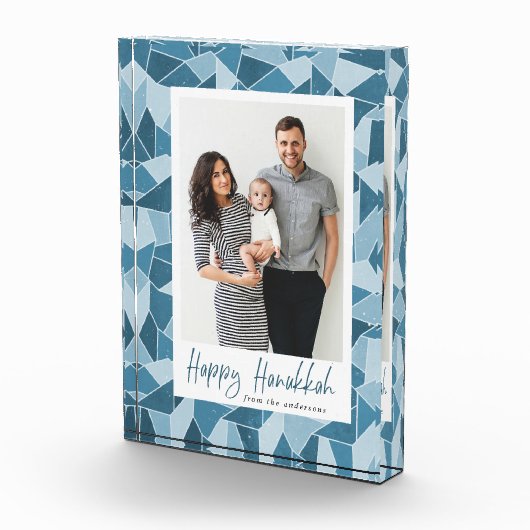 Waterverf Glas in lood Holiday Photo Block Fotoblokken (Rechts)