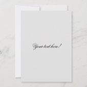 Waterverf glimlachen, Aangepast voor sleuf Bedankkaart (Achterkant)