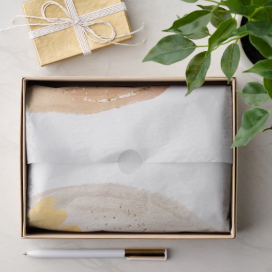 Waterverf Glitter Pumpkins Series Design 25 Tissuepapier