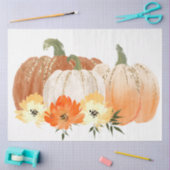 Waterverf Glitter Pumpkins Series Design 27 Tissuepapier (Craft)