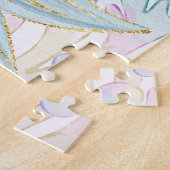 Waterverf Glitter Zeemeermin Staarten Onder het Ze Legpuzzel (Zijkant)