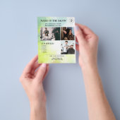 Waterverf Glow Salon Flyer (Hand)