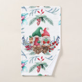 Waterverf Gnomes Bath-handdoekset Bad Handdoek (Handdoek)