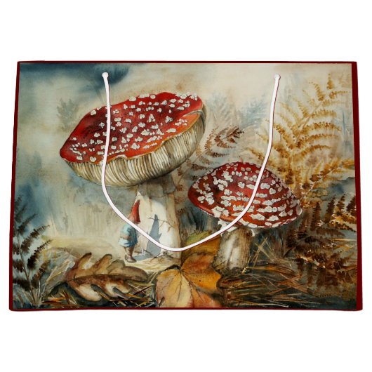 waterverf gnoom groot cadeauzakje (Voorkant)