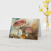 waterverf gnoom kaart (Gele Bloem)