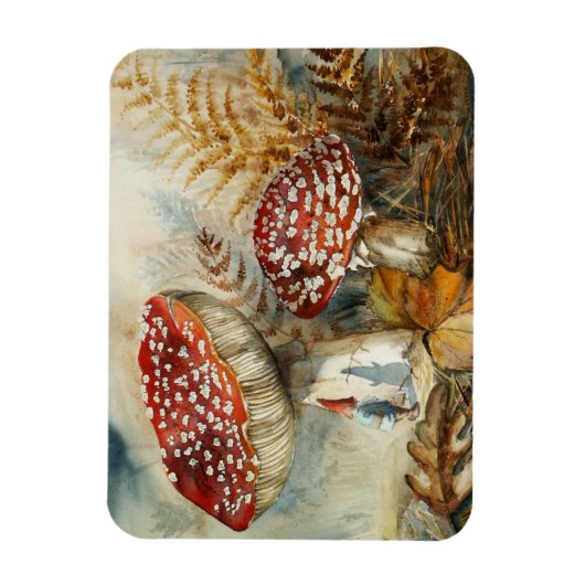 waterverf gnoom magneet (Verticaal)