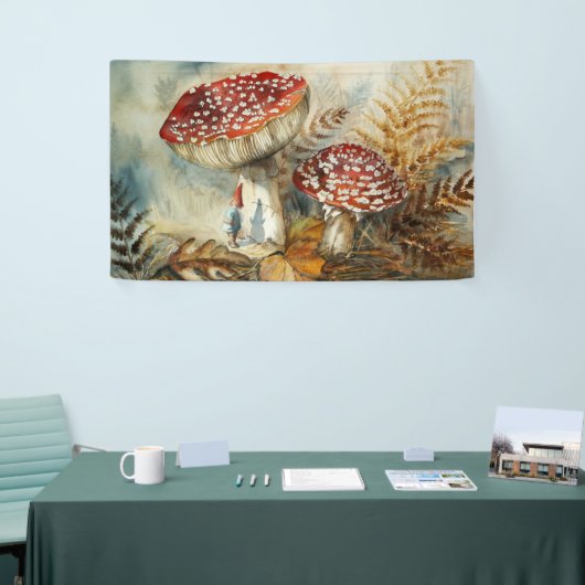 waterverf gnoom spandoek (Beurs)