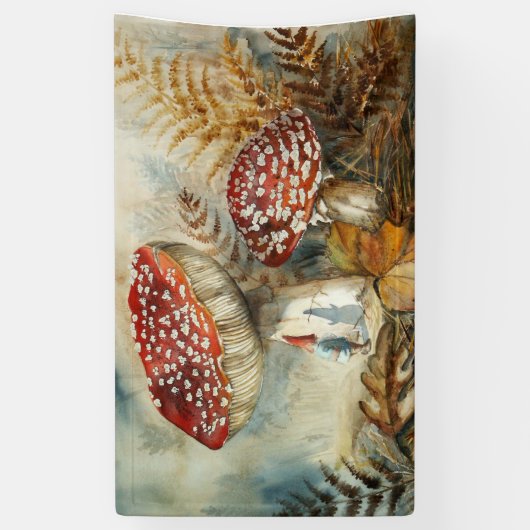 waterverf gnoom spandoek (Verticaal)