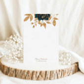 Waterverf Gold en groen gepersonaliseerd briefpapi Briefpapier