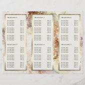 Waterverf Gold Foil Elegant Brochure (Achterkant)