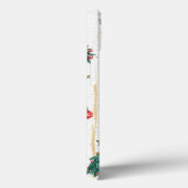 Waterverf Gold Kerstmis 7 Patroon Case-Mate iPhone Case (Achterkant / Rechts)