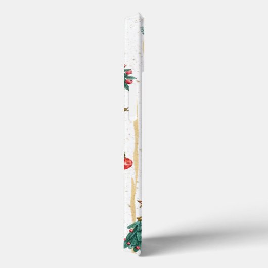 Waterverf Gold Kerstmis 7 Patroon Case-Mate iPhone Case (Achterkant / Rechts)