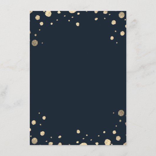 Waterverf Gold Mountains Outdoor bruiloft details Informatiekaartje (Achterkant)