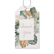 Waterverf Gold Tropical Hartelijk dank