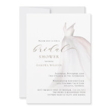 Waterverf Gold White Wedding Dress Vrijgezellenfee