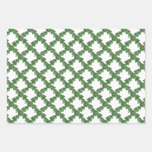 Waterverf Golden Angel Garland Inpakpapier Vel (Voorkant 2)