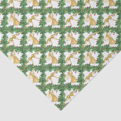 Waterverf Golden Angel Garland Tissuepapier (Detail)