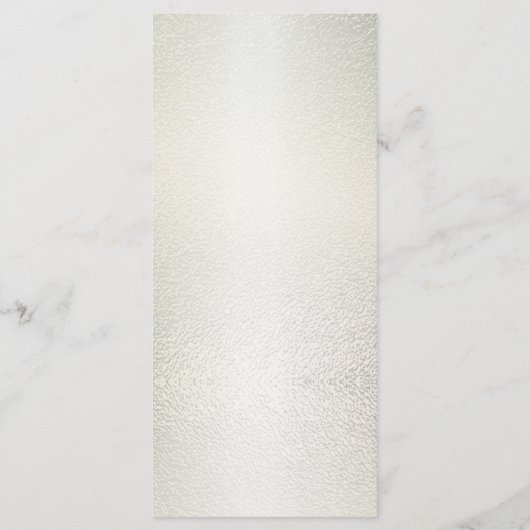 Waterverf Golden Eucalyptus Foliage Shiny Elegant Menu (Achterkant)