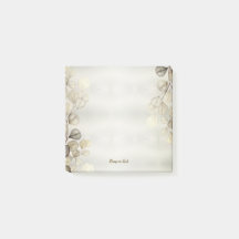 Waterverf Golden Eucalyptus Foliage Shiny Elegant