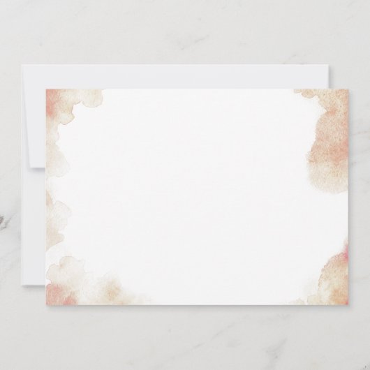 Waterverf Golden Gate Bridge Kaart (Achterkant)