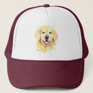 Waterverf Golden Retriever Dog Pet Animal Art