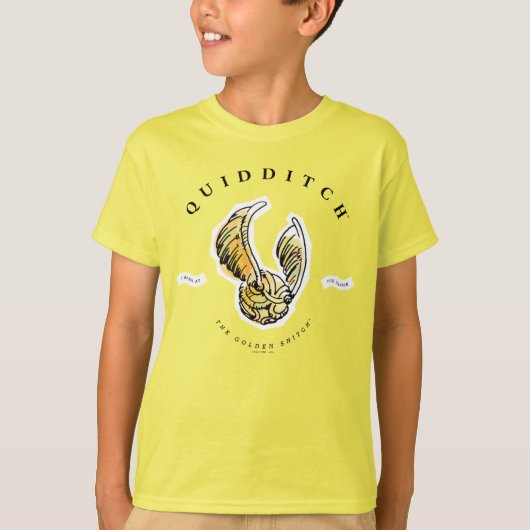 Waterverf Golden Snitch T-shirt (Voorkant)