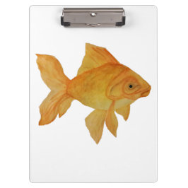 Waterverf Goldfish klembord