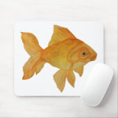 Waterverf Goldfish Muismat (Met muis)