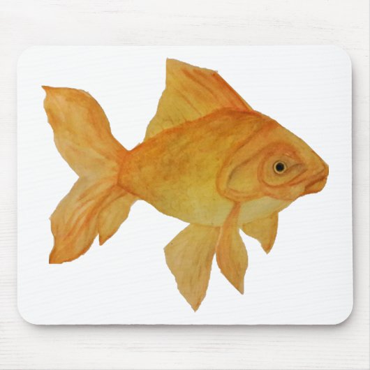 Waterverf Goldfish Muismat (Voorkant)