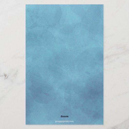 Waterverf Golf Cart - Aangepaste artikelen Briefpapier (Achterkant)