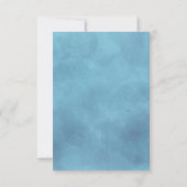 Waterverf Golf Cart Bedankkaart (Achterkant)