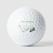 Waterverf Golf Kinderverjaardag