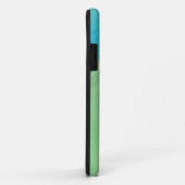 Waterverf Golf Turquoise Groen Persoonlijke Kunst Case-Mate iPhone Case (Achterkant/rechts)