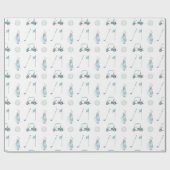 Waterverf Golf-verpakkingspapier Cadeaupapier (Vlak)