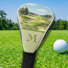 Waterverf golfbaan Monogram