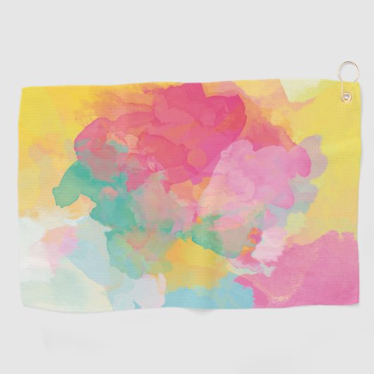 Waterverf Golfhanddoek (Horizontaal)