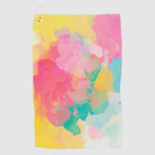 Waterverf Golfhanddoek (Voorkant)