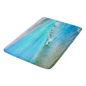Waterverf golven  badmat (Gekanteld)
