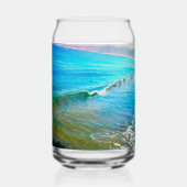 Waterverf golven blikvorm glas (Achterkant)