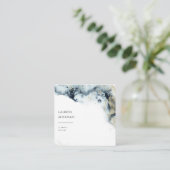 Waterverf golven en zand Visitekaartje (Staand voorkant)