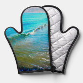 Waterverf golven ovenwant (Voorkant / Achterkant)