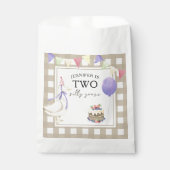 Waterverf Goose 2e geboortedag Bedankzakje (Voorkant)