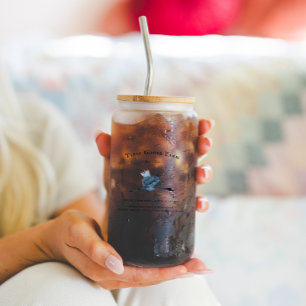 Waterverf Goose Logo   Boerderij, vers Blikvorm Glas