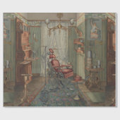 Waterverf Gouache Vintage Cadeaupapier (Vlak)