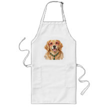 Waterverf Goud Retriever Hond | Huisdierliefhebber