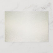 Waterverf Gouden Eucalyptus Foliage Huwelijk Glanz Informatiekaartje (Achterkant)