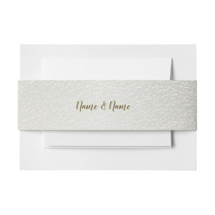 Waterverf Gouden Eucalyptus Foliage Huwelijk Glanz Uitnodigingen Wikkel