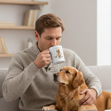 Waterverf Gouden Retriever Aanpassen