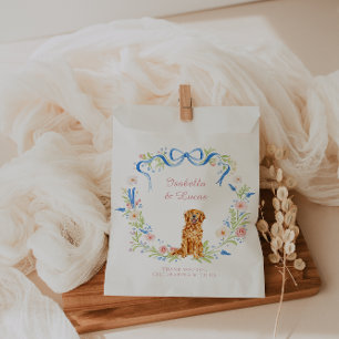 Waterverf Gouden Retriever Trouw Wapen Bedankzakje